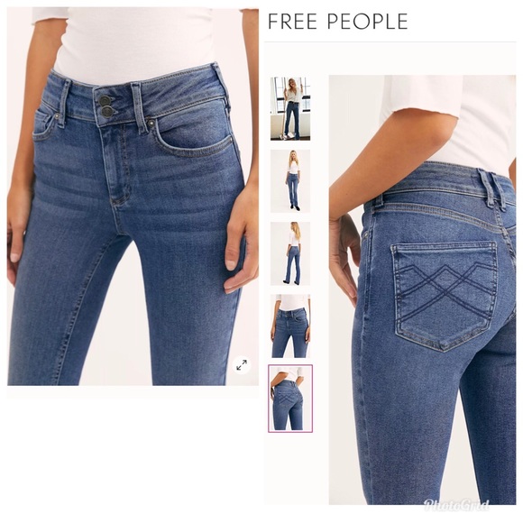 Free People Denim - Free People Shayla high rise
